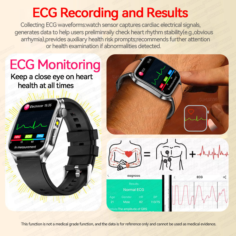 2026 New Non-Invasive Laser Tr - Fall Detection Watch 评论和价格